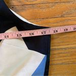 Ann Taylor  Gingham Tie Back Flare Dress Blue and White Size 0 Photo 11