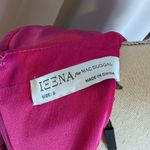 Mac Duggal Asymmetrical Draped Long Sleeve Mini Dress Magenta Size 2 Pink Photo 5