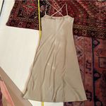 Nasty Gal Sage satin midi dress Photo 5