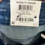 INC International Concepts NWT High Rise Raw Hem Denim Shorts in Heavenly Wash Blue Size 8 Photo 5