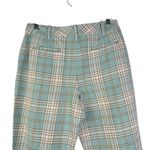 Pendleton  Baby Blue Plaid 100% Cotton Pants Straight Leg Preppy Academia Size 6 Photo 7