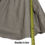 Soft Surroundings  Gauze Embroidered Blouse Peasant Boho Milk Maid Cottagecore M Photo 11