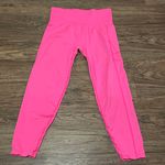 Victoria's Secret Victoria’s Secret PINK Cool & Comfy Active Leggings Neon Pink Size Medium  Photo 0