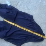 Lane Bryant NWT Flutter-Sleeve One-Piece Swimsuit 18 Blue Photo 4