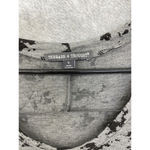 Threads 4 Thought  Blouse Grey Black 3/4 Sleeve Relaxed Shirt Size Small Photo 7