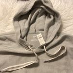 Aerie  Cropped Hoodie size S color light green Photo 4