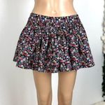 Jack Wills VTG vintage floral print flare 100% cotton mini skirt Photo 0