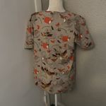 Uniform Advantage UA  "A Time for Giving Thanks" Scrubs Medical Peds Pediatrician Photo 1