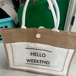 Hello Weekend Tote Bag Photo 2