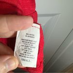 Olivia Rae NWT Livi by  Red Scoop Neck Sleeveless Tiered Tank size Small Photo 6