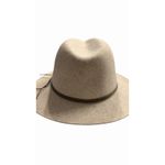 Anna & Ava Women's 100% Wool Fedora Hat Neutral Wide Brim Western Rancher Boho Photo 7