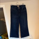 Kut From The Kloth  Meg Wide Leg High-Rise Fab Ab Raw Hem Ankle Length Jeans 8 Photo 2