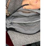 Jen & Co Women's Black Vegan Leather Shoulder Tote Bag with Tassel Photo 8