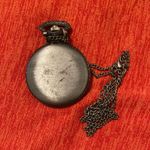 Disney THE LITTLE MERMAID, ARIEL POCKET WATCH, PENDANT, WATCH NECKLACE. PEWTER Photo 3