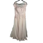 La Femme NWT  Light Blush Lace Embellished  Gown Formal Dress Mother of Bride Photo 1