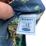 Old Navy  women's maternity floral silk tank top size large Photo 2