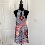 Maurice's  NWOT Blue and Orange Halter Sundress Mini Photo 2