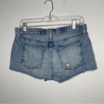 Current/Elliot The Concert Short in Point Break Destroy Denim Jean Shorts sz 29 Photo 7