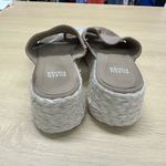 Eileen Fisher  Women's Tarry Espadrille Wedge Slide in Bone Size 6 EUC Photo 4