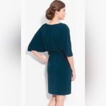 Suzi Chin  for Maggy Boutique‎ Dolman Stretch Jersey Dress in Dark Teal Size 8 Photo 2