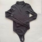 Free People  Fitted Mock Neck Long Sleeve Bodysuit Photo 0