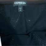 EXPRESS Off the Shoulder Black and Gold Aztec Sequin Dress Photo 6