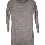 Athleta  Sweater Cotton Blend‎ Stretchy Dress Long Sleeve Size Medium Super Comfy Photo 0