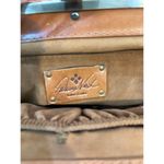 Patricia Nash Carmen Salmon Crochet Wood Leather Shoulder Chain Satchel Handbag Photo 4