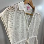 Lilly Pulitzer  white crochet cover-up dress Photo 2