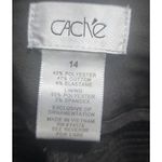 Dress Pants Black Career Trousers Rhinestone Accents Business Casual Black Size 14 Photo 3