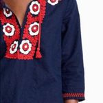 J.Crew NWT  embroidered beach tunic Dress Embroidered Bohemian Photo 6