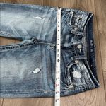 Miss Me  30” Low Rise Boot Cut Distressed Stretch Blue Jeans Size 28 Photo 9