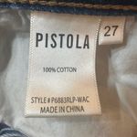Pistola Women's  Charlie High-Rise Straight Jeans sz 27 Straight Leg High Rise Photo 7
