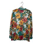 Vera VINTAGE Women’s Floral Shirt Fabric Buttons Bold Print Size 12 Made in USA Photo 4