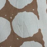 Vintage Vera Neumann Scarf Dots Squares Rectangular Brown White Acetate 15x45 Photo 5