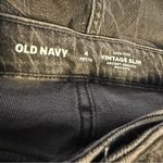 Old Navy  High Rise Vintage Slim Secret smooth pockets jeans womens 4P NWT Black Photo 5