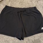 Nike Black Sweatshorts Photo 0