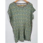 Natural Life  Frankie Knit Cotton Tee Breezy Mini Floral Dress Size M Bohemian Photo 2