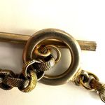 Pink faux pearl triple strand vintage necklace Photo 8