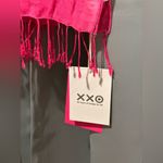 Lilly Pulitzer NWT  For Target Upstream Scarf Blue Womens Pink Fringe Photo 1