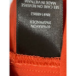 Torrid Womens Midi Dress Drawstring Stretch Waist Quarter Zip Orange size 00/ me Photo 6