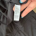 Amuse Society  After Hours Mini Dress Lace Sleeveless Black Medium Eyelet Photo 7