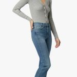 đź’•FAVORITE DAUGHTERđź’• Bodysuit Knit Cardigan Long Sleeve ~ Moth Gray XS NWT Photo 4