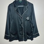 Ralph Lauren  Silky Embroidered Pajama Top‎ | Large Photo 0