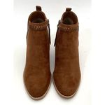 Dolce Vita Heeled Pointed Toe Suede Western Bootie Brown Tan Size 7 NEW Photo 1