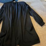 St. John  black open cardigan small Photo 0