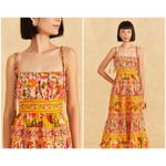 Farm Rio 💕💕 Mixed Fruits Paradise Midi Dress ~ Small S NWT Photo 2