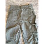Abercrombie & Fitch Cargo Pants 2R 2 Regular size 26 Y2K 90s 80s NWOT Green Photo 10