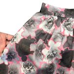 Juicy Couture  Pink Gray White Floral Layered Mini Bubble Tulle Skirt Size 4 Photo 8