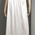 Adonna Vintage  for JCPenney Half Slip Midi Medium Antron III Nylon Off White Photo 0